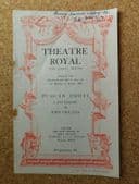 Puss In Boots theatre programme 1951 Bristol Old Vic Donald Pleasence pantomime